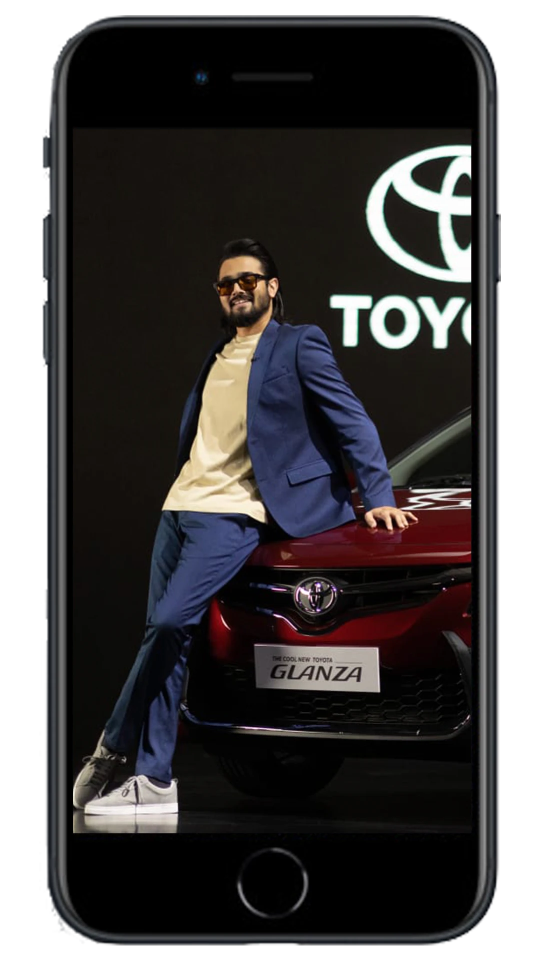 Bhuvan Bam for a digital campaign for Toyota Glanza launch