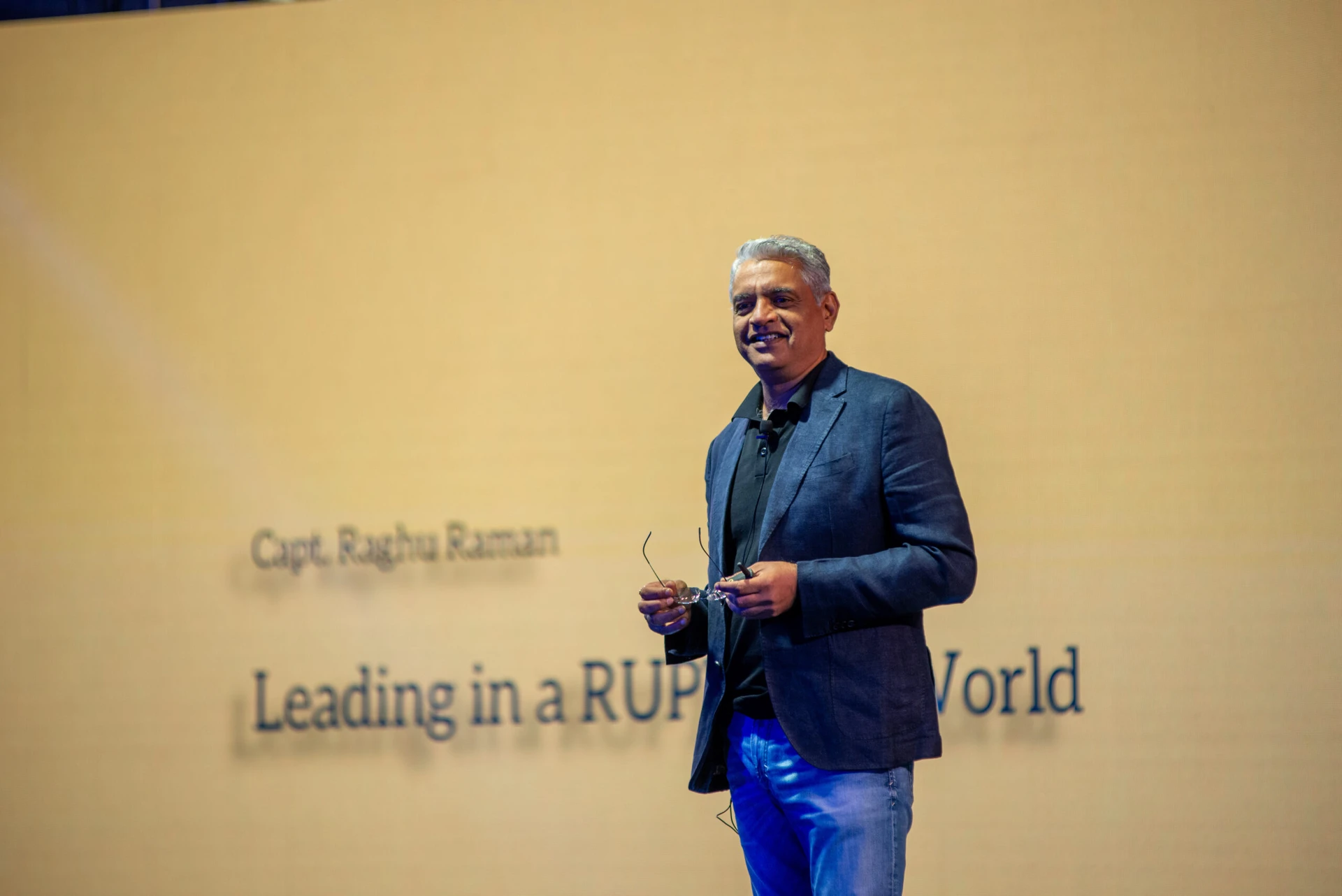 Capt. Raghu Raman as a guest speaker at a corporate event in Jaipur Capt. Raghu Raman as a guest speaker at a corporate event in Jaipur