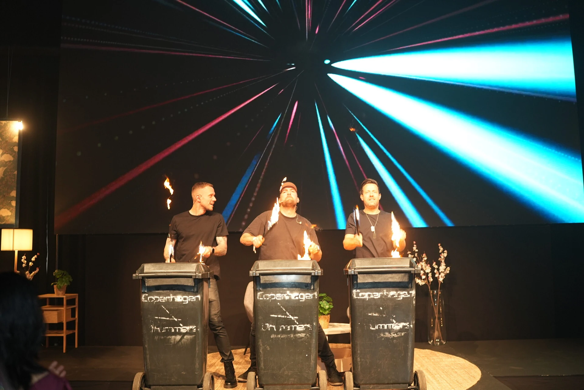 Copenhagen Drummers at an event for a corporate event in Copenhagen