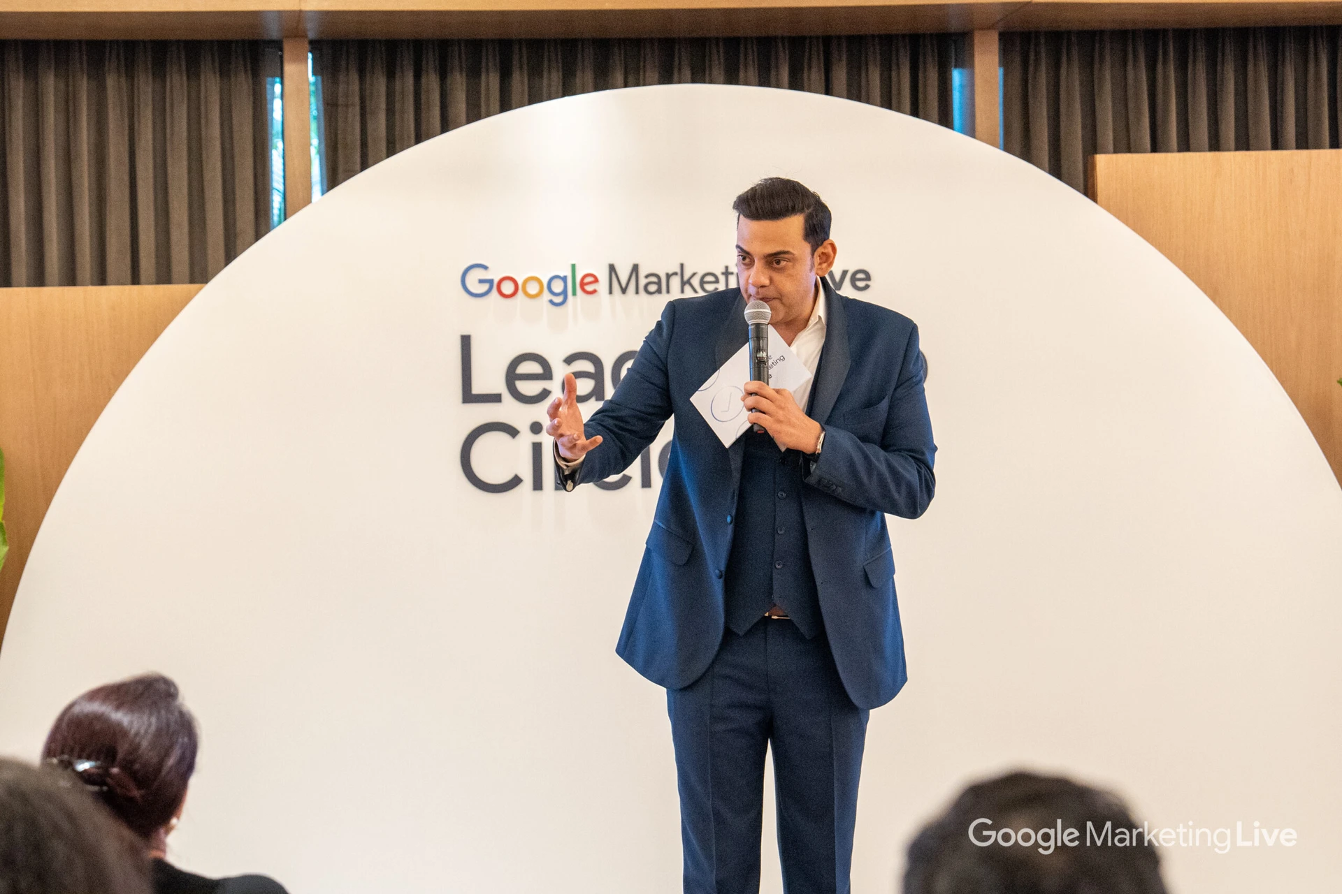 Cyrus Sahukar as a host at a multi city corporate event