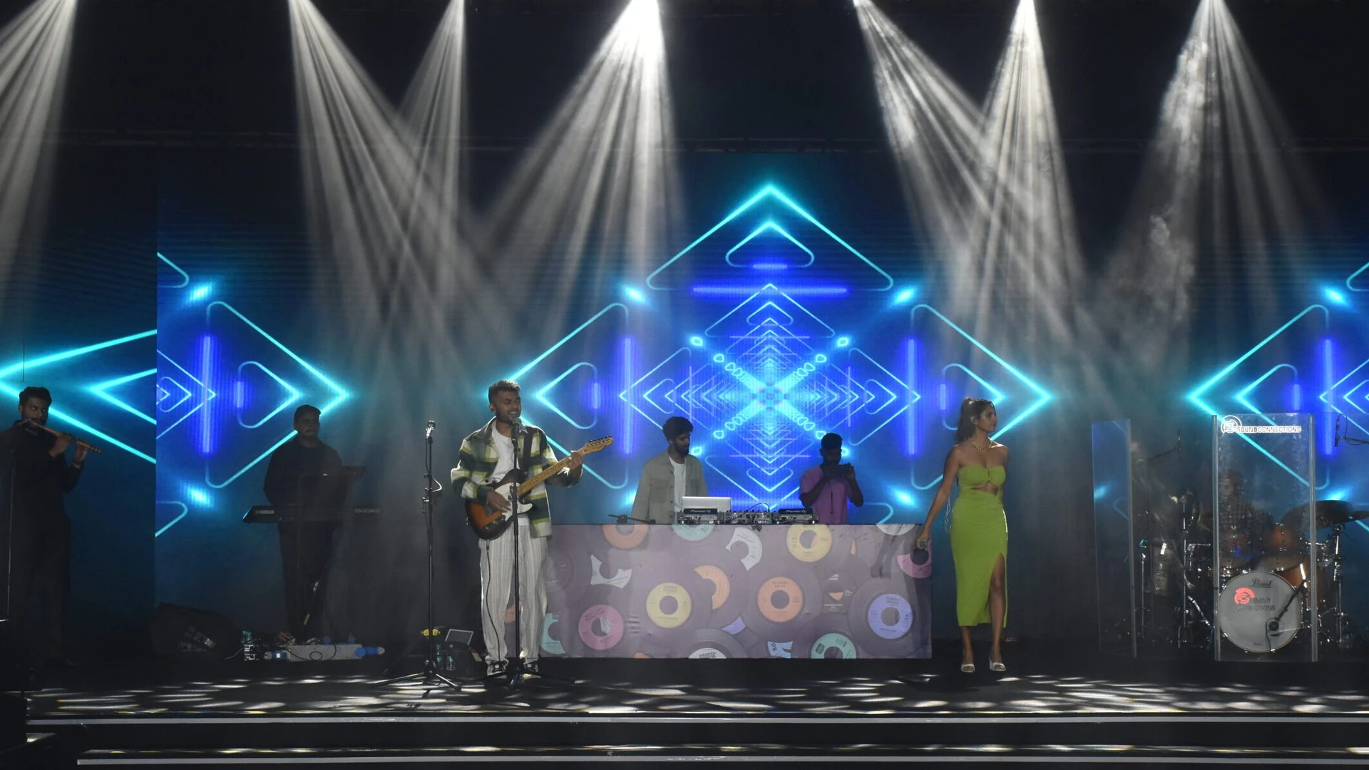 ARS Band performing at a sales conference for a corporate in Mumbai