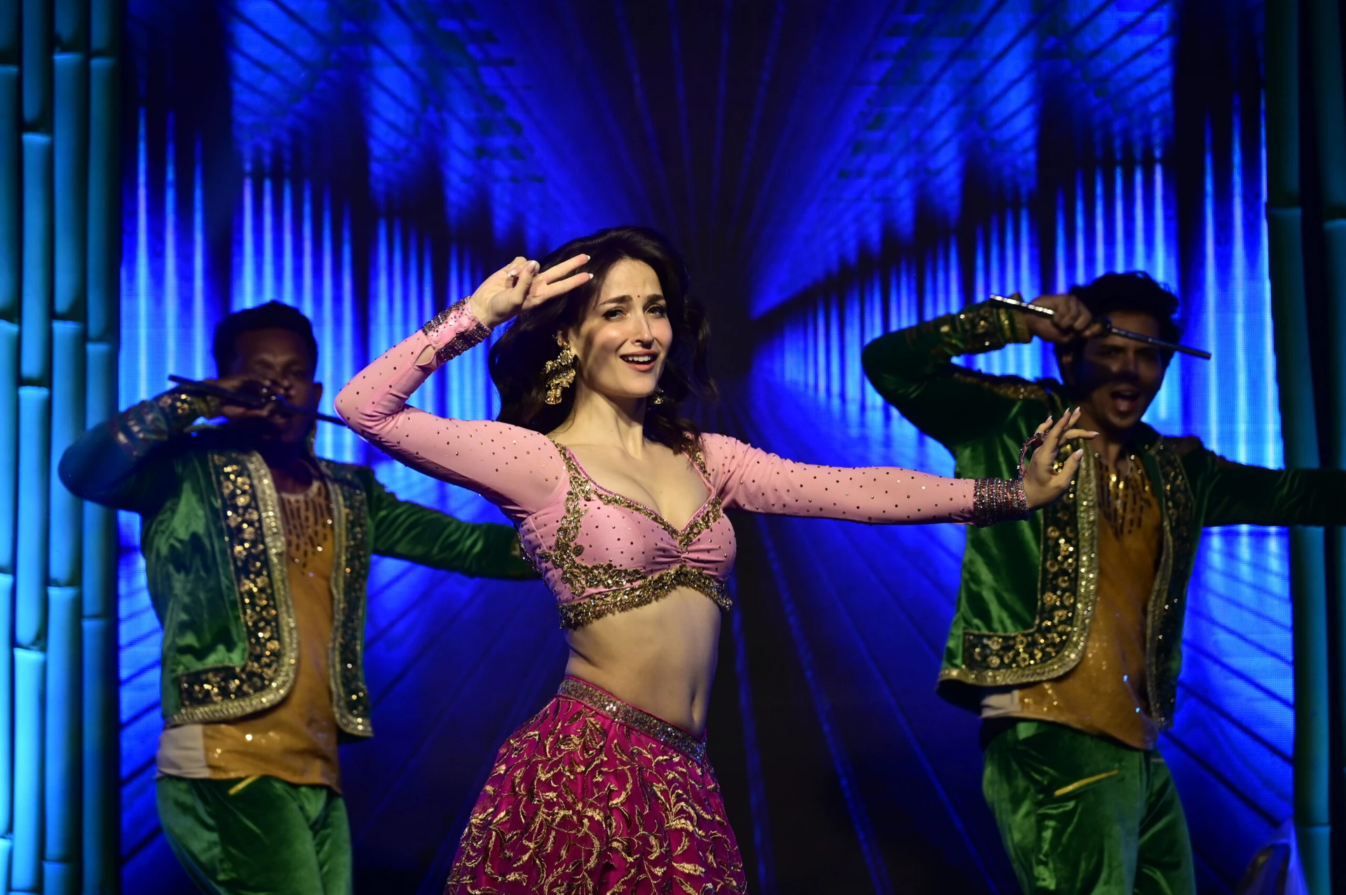 Eli Avram at an awards night and gala dinner in Goa