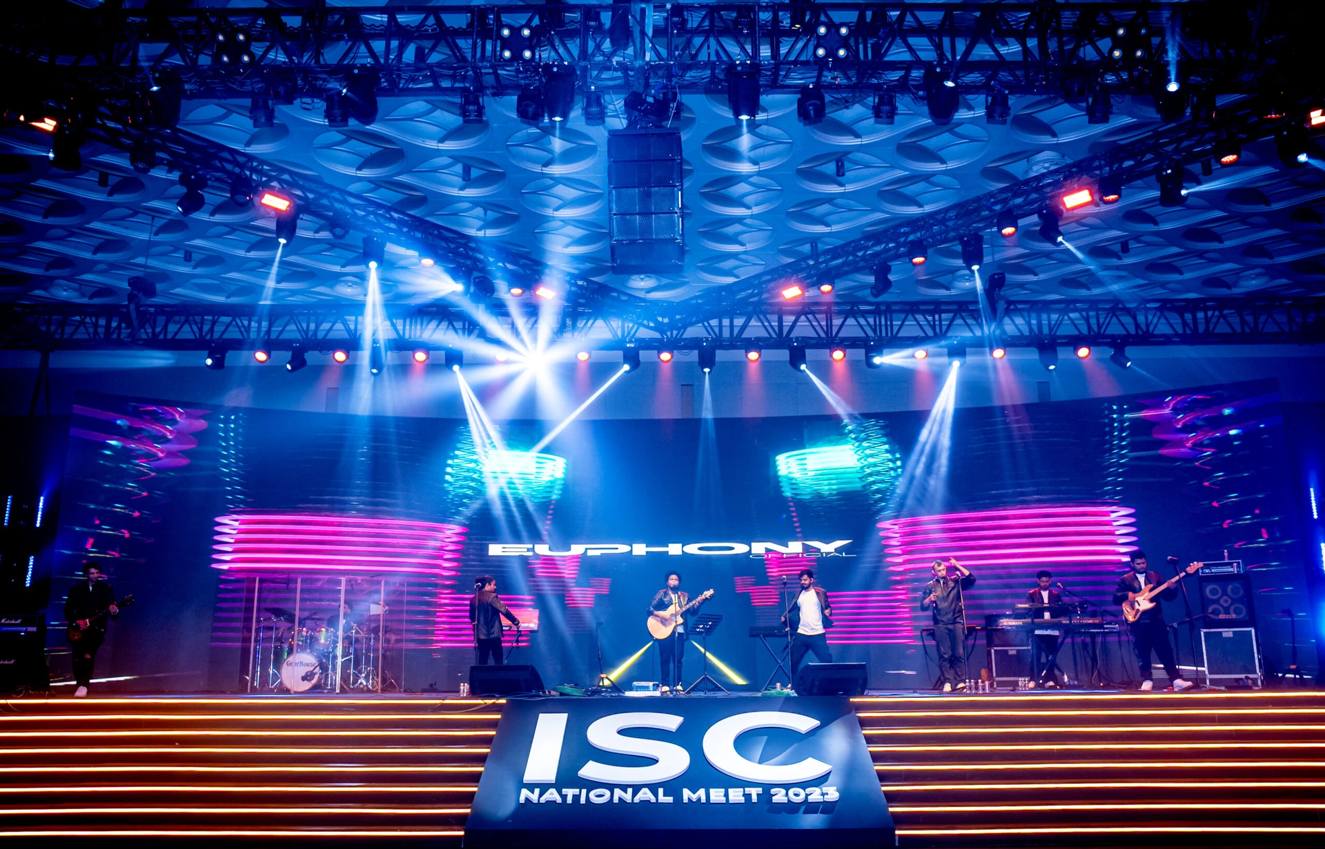 Euphony Band performing at a corporate event in Mumbai