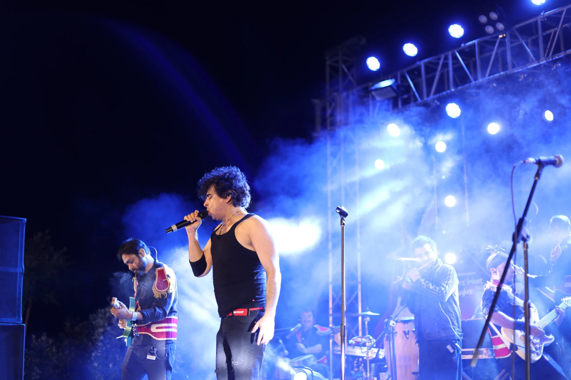 Euphoria Band performing at a Leadership Meet in Dehradun