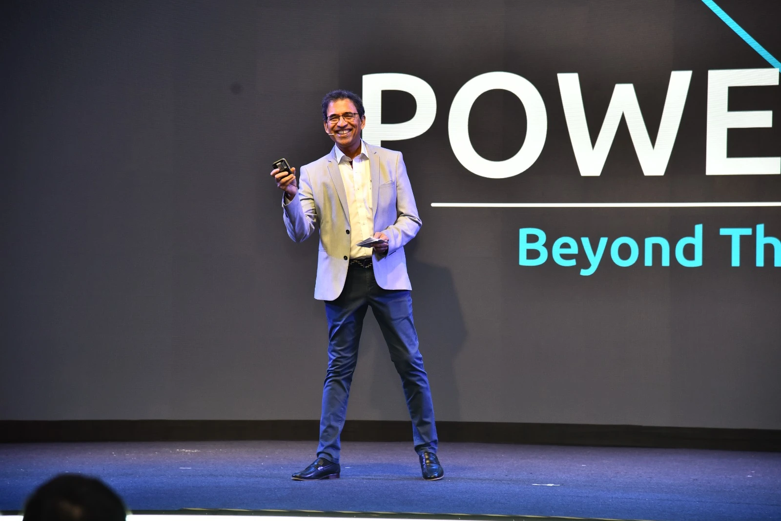 Harsha Bhogle as a guest speaker for a corporate event in Kolkata