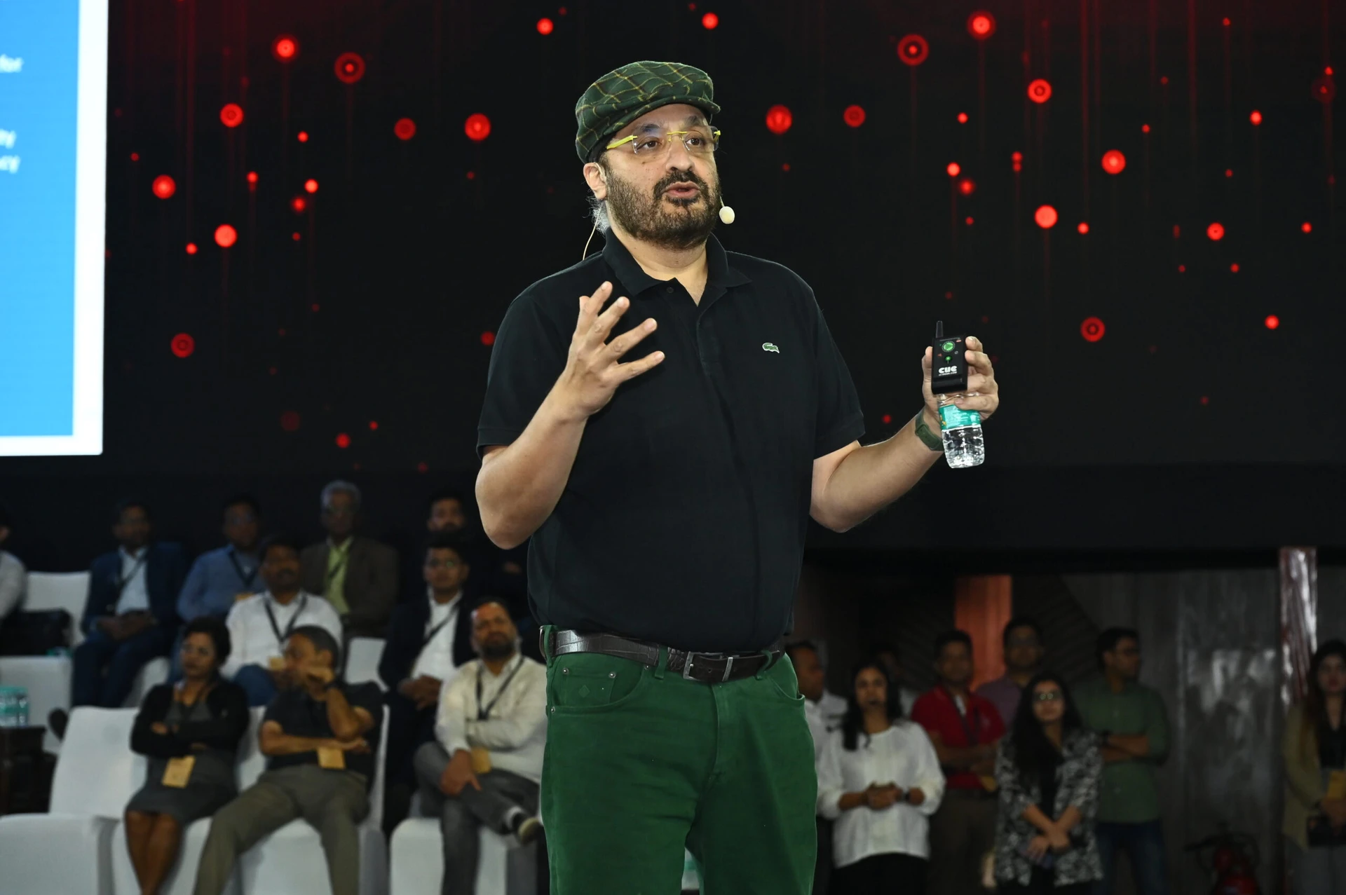 Jaspreet Bindra as a guest speaker at a corporate event in Goa