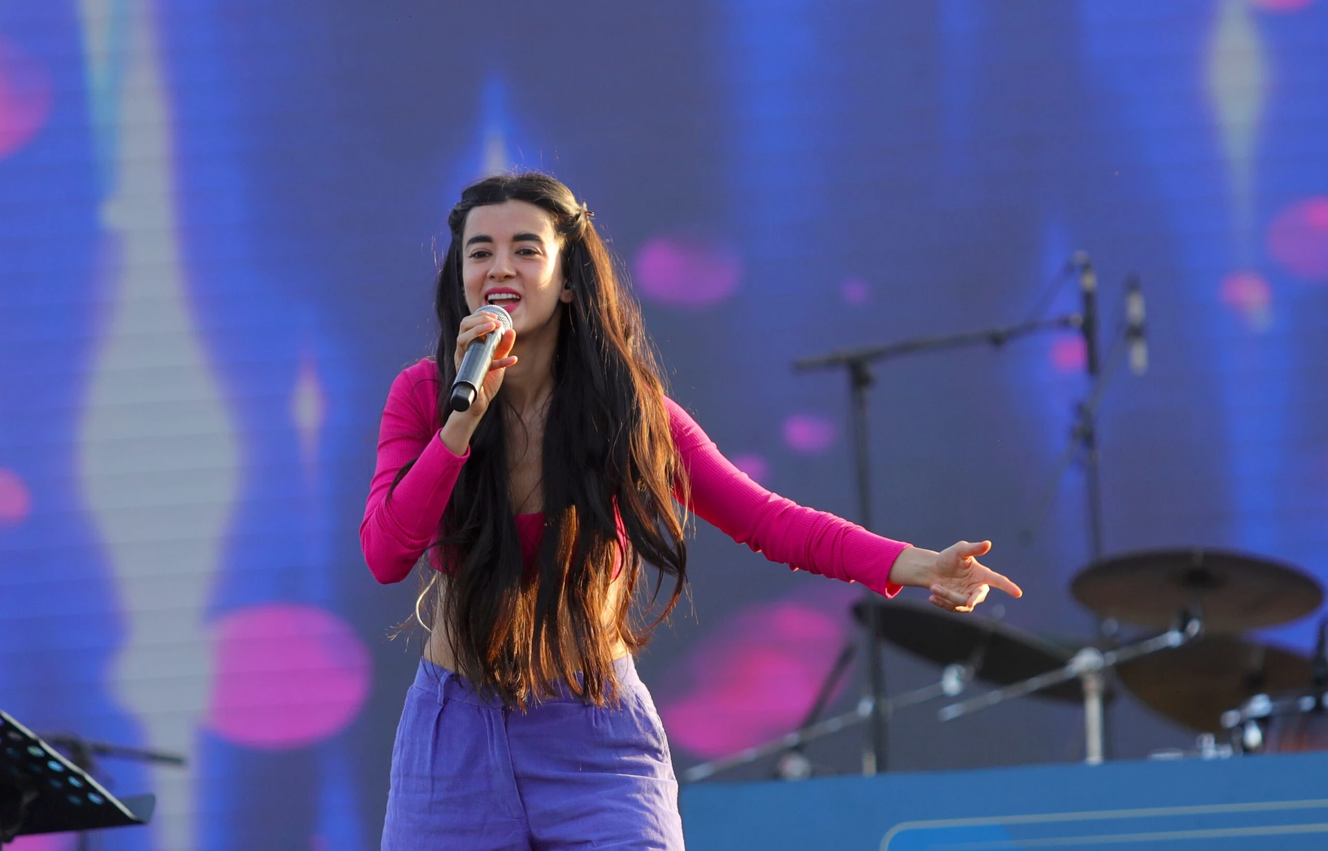 Madboy Mink performing at the BMW Joytown Festival in Delhi