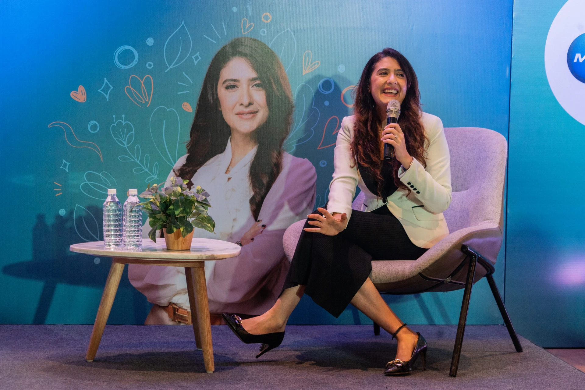 Pooja Makhija as a guest speaker for a corporate event in Pune