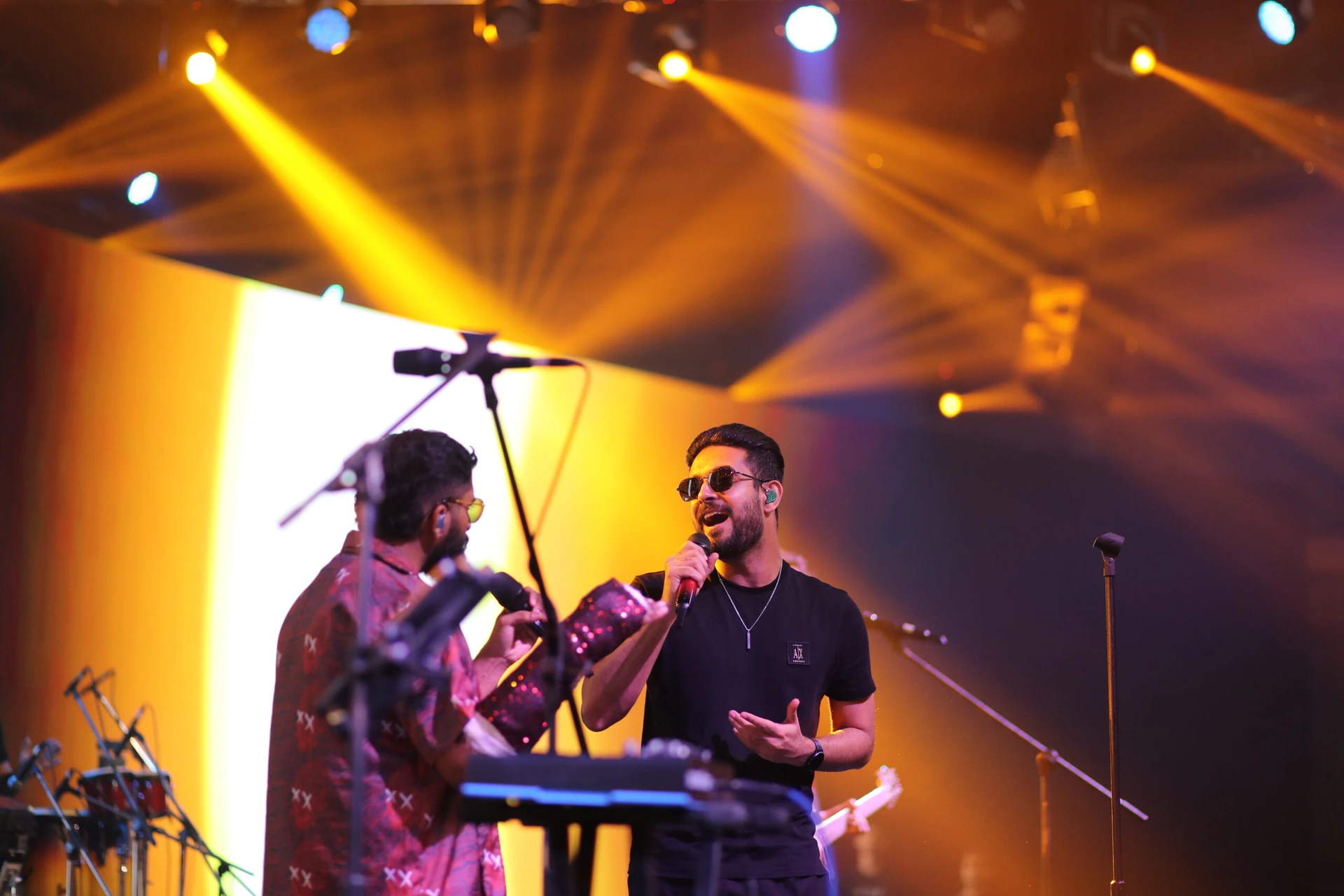 Sanam Band performing at a corporate event in Jaipur