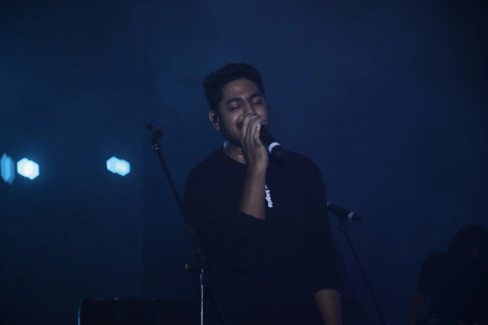 Aathma Band performing at a corporate event in Bangalore