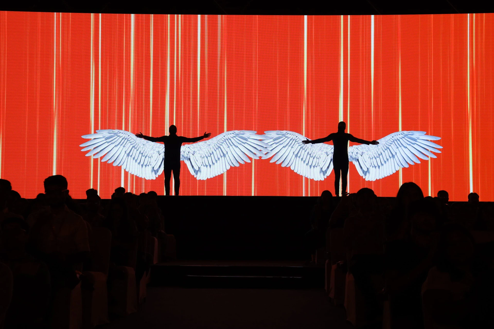 LED Interactive Act at a product launch in Bangalore