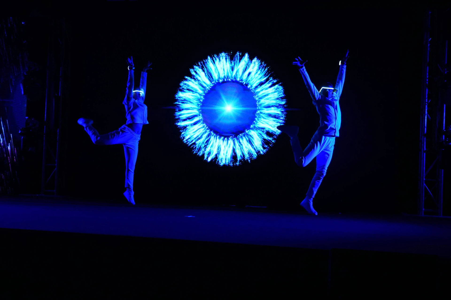LED Interactive Act at a corporate event in Bangalore