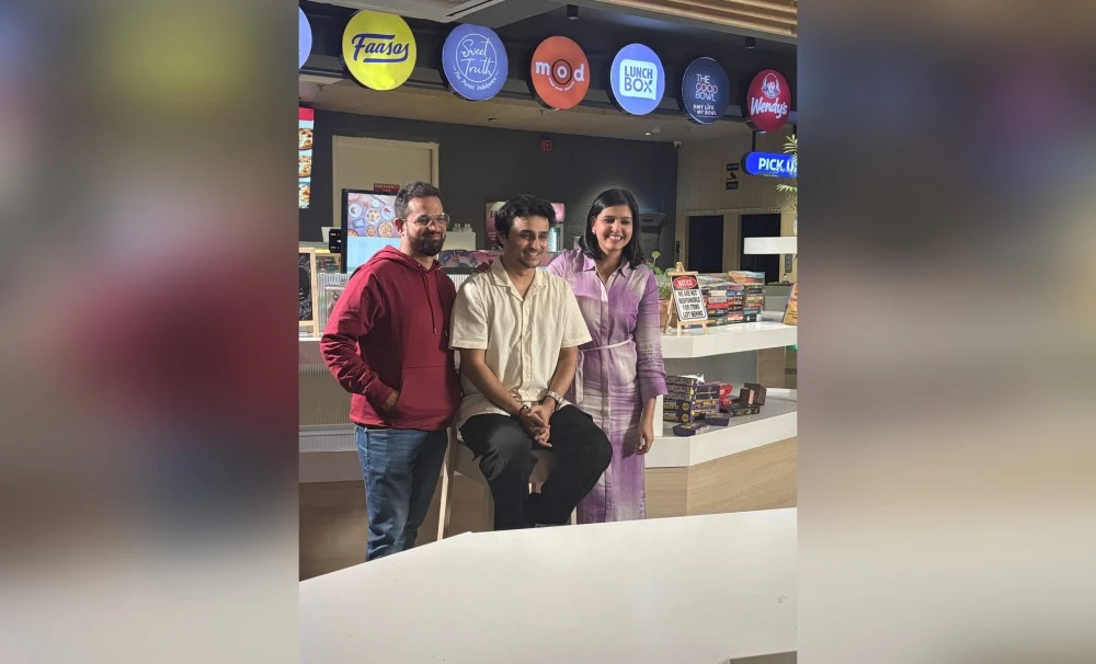 Comedians Fatima Ayesha, Sahil Horane, and Somesh Sharma performing at a friendship day celebration in Pune Comedians Fatima Ayesha, Sahil Horane, and Somesh Sharma performing at a friendship day celebration in Pune